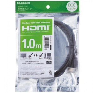 Cáp HDMI Elecom DH-HD14ER10BK