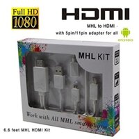Cáp HDMI kết nối điện thoại Android với Tivi loại tốt không kén máy