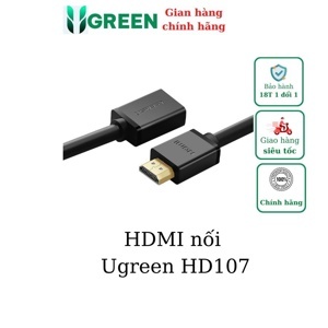 Cáp HDMI nối dài 5M hỗ trợ 4K 2K chính hãng Ugreen 10146
