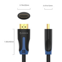 Cáp HDMI ORICO HM14-20-BK 2m (Đen)