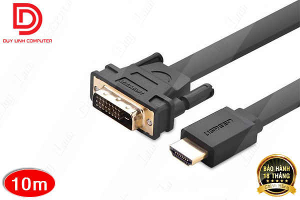 Cáp HDMI sang DVI LG TECH Ugreen 30140 10M