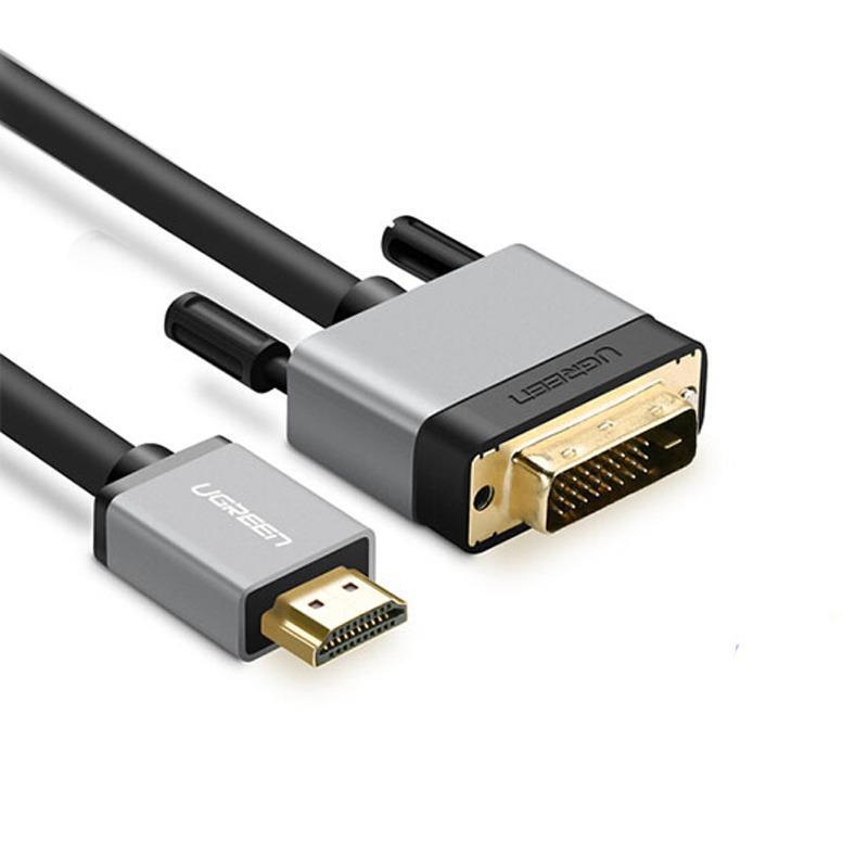 Cáp HDMI to DVI 24+1 Ugreen 20885 - 1m
