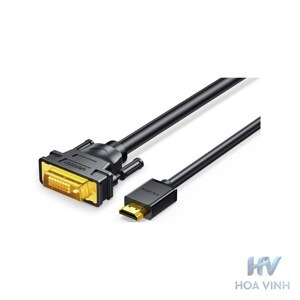 Cáp HDMI to DVI mỏng dẹt Ugreen 30141 12M