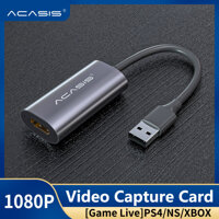 Cáp HDMI to USB 2.0 Capture 1080P60hz thương hiệu ACASIS