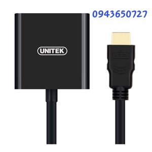 Cáp HDMI to VGA + Audio Unitek Y-6333