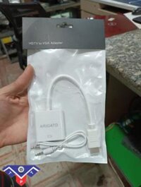 Cáp HDMI to VGA.CÁP CHUYỂN ĐỔI HDMI SANG VGA dây chuyển đổi từ HDMI sang VGA dây kết nối máy chiếu