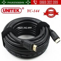 Cáp HDMI Unitek chính hãng cao cấp (20m) 1.4 hỗ trợ 2K x 4K YC -144, Cáp HDMI 2 đầu 20m UNITEK Y-C144