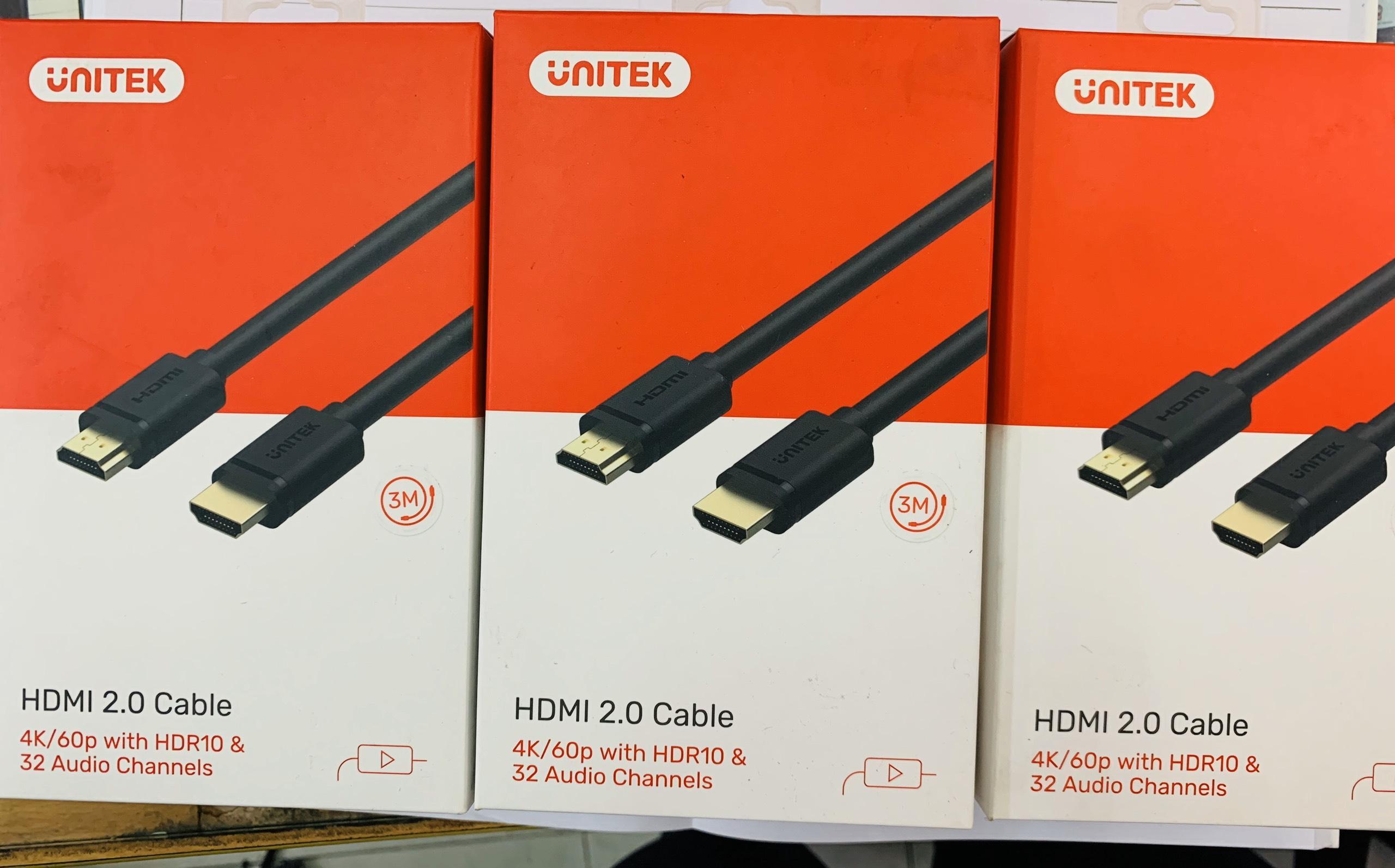 Cáp HDMI Unitek Y-C139M - 3m