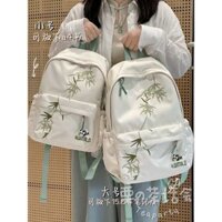 cặp hello kitty cặp sách Ba lô nữ sinh trung học phổ thông trung học phổ thông mới phong cách Trung Quốc