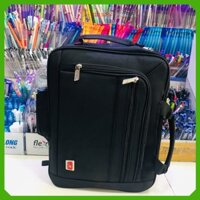 Cặp học sinh cấp 2 -3 đa năng đeo chéo Balo chống sốc laptop chất Dù cao cấp hải âu H-A 50 {Hình thật}