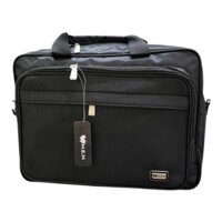 Cặp học sinh văn phòng thời trang Dù Xốp Thái viền ngang kéo đen siêu bền H1991