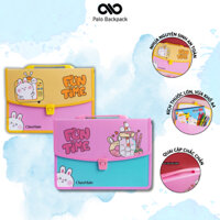 Cặp Học Thêm CLASSMATE Funtime 2 Ngăn Hình Ngộ Nghĩnh, Chất Liệu Nhựa Nguyên Sinh An Toàn, Ngăn Chính Rộng Rãi CL-SB601