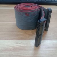 Cáp IDC 40 Pin Flat Ribbon 1.27mm Pitch Cable UL2561 E129545 AWM VW-1 28AWG EUNSUNG LL97336 dài 3.5M