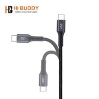 Cáp INNOSTYLE Duraflex 1.5M USB-C To USB-C PD60W ICC150