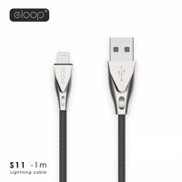 Cáp iPhone Eloop S11 dài 1,0 mét chính hãng chuẩn Lightning