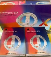 Cáp Iphone - USB.IP - X / XS Max zin hộp đỏ A21 (sl10-1/30-2/50-3)