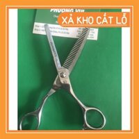 Cặp Kéo Cắt Tỉa Tóc Tony Guy nút màu xanh  Giá Rẻ chất thép sắc bén  tiện lợi sử dụng ở nhà (tặng kèm 1lược khi mua kéo)