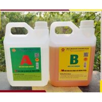 Cặp keo hai thành phần ab ( cặp 4 kg) thương hiệu Tuấn Anh hàng chất lượng cao