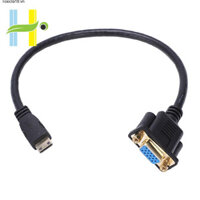 Cáp kết nối HDMI Mini Toxicla18 sang VGA M / F dài 0,3m 1FT