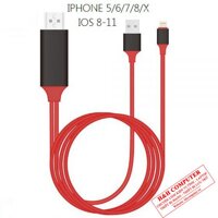 Cáp kết nối Iphone, IPad với màn hình TIVI qua cổng HDMI dài 2M