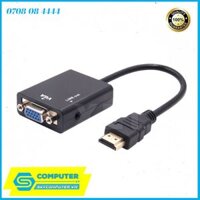 Cáp kết nối Laptop cổng HDMI sang máy chiếu VGA Audio