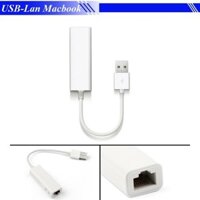 Cáp kết nối Laptop với Mạng LAN - USB Ethernet Adapter - Tốc độ 10/100Mbps