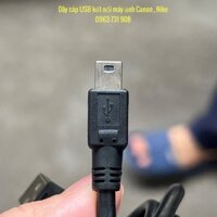Cáp kết nối máy ảnh Canon với máy tính cho Canon 5D2 5D3 6D 6D2 760D 77D 7D 800D 80D D60 70D 600D 650D 700D 750D 1100D