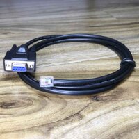 Cáp kết nối máy in nhiệt Martel MCP7810-159 Thermal Printer Connect with Hematology Test Analyzer HemoCue HbA1c 501 Communication Cable RS232C RJ12 6P6C 6 Pin Male to DB9 Female