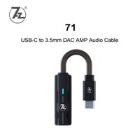 Cáp KhuếCh ĐạI Âm Thanh Tai Nghe 7Hz SEVENHERTZ 71 USB DAC AMP USB-C Sang 3.5mm PCM384 DSD128