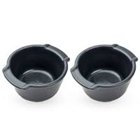 Cặp Khuôn Nướng Ramekin Peugeot Appollia 61876 Ø 11cm Màu Đen Đá Phiến