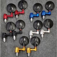 Cặp kiếng Rizoma gắn ở gù xe máy.