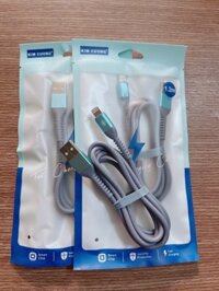 Cáp Kim Cương sạc nhanh iphone - usb dây dù 1.2m