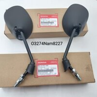 Cặp kính, gương chiếu hậu xe WAVE A, RS, S100, RSX... zin Honda