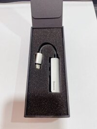 Cáp L52 Baseus( Lightning to Audio 3.5 + 2 lightning)