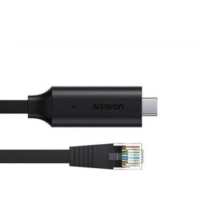 Cáp lập trình Console Type C to RJ45 dài 1.5m FTDI Ugreen 80186