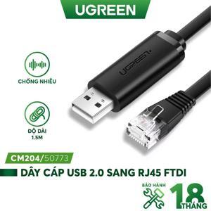 Cáp lập trình Console USB to RJ45 FTDI dài 3m Ugreen 60813