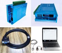 Cáp Lập Trình Điều Khiển Động Cơ Bước Hybrid Servo Drive HBS57 Datasheet Leadshine Connect With Computer Rs232 DB9 pin Female to Rj12 6p6c Male