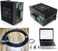 Cáp Lập Trình Điều Khiển Động Cơ Bước 3 phase digital stepper driver 3DM2080 Connect With Computer Rs232 DB9 pin Female to Rj12 6p6c Male