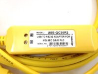 Cáp lập trình Mitsubishi PLC USB-SC09 USB to RS422 Adapter for MELSEC FX &amp; A PLC