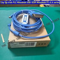 Cáp lập trình PLC Mitsubishi USB-SC09 Mitsubishi FX và A series