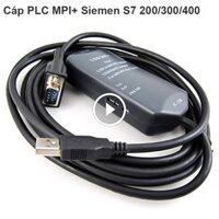 Cáp lập trình Siemens PLC USB-MPI+ V4.0 USB to RS485 Adapter for Siemens S7-200/300/400