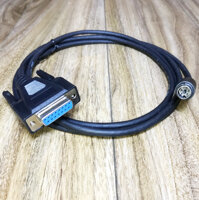 Cáp lập trình truyền thông AFP-1523 Rs232 Cable Midi din 5Pin Male to DB15 Feale Length 1,8M