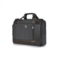 Cặp laptop công sở nhiều ngăn đựng máy tính 15.6 inch Mikkor The Ralph Briefcase chất liệu vải chống trượt nước