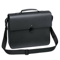 Cặp Laptop Montblanc Da Sần Màu Đen