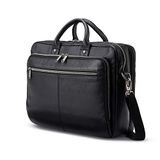 Cặp laptop Samsonite Classic Leather Toploader Briefcase Black