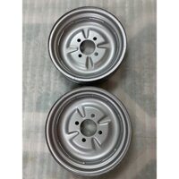 Cặp Lazang,mâm,vành,lỗ 7x10 dùng lắp vào săm,lốp tiêu chuẩn 400-12,450-12,500-12(kt lỗ tim ốc đo vuông 7cm,đo chéo 10cm)