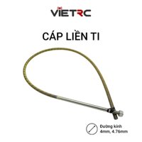 Cáp liền ti 4mm/4.76mm thuận/nghịch để ráp tàu/cano điều khiển từ xa
