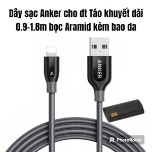 Cáp Lightning Anker Powerline A8122 - 1.8m