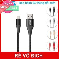Cáp lightning ANKER POWERLINE II 0.9 m ( kèm bao đựng)
