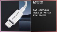 Cáp Lightning Pisen ZY FAST 1m ZY-AL01-1000